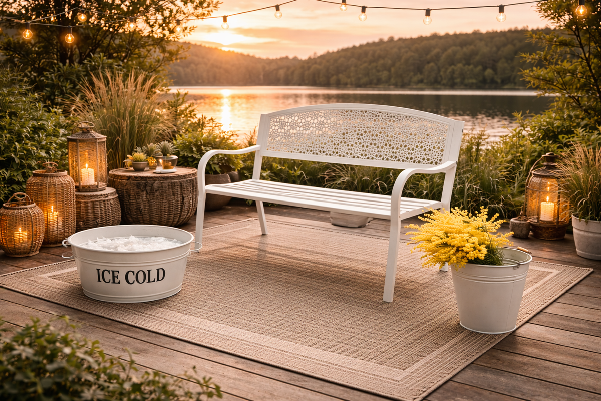 White Garden Set