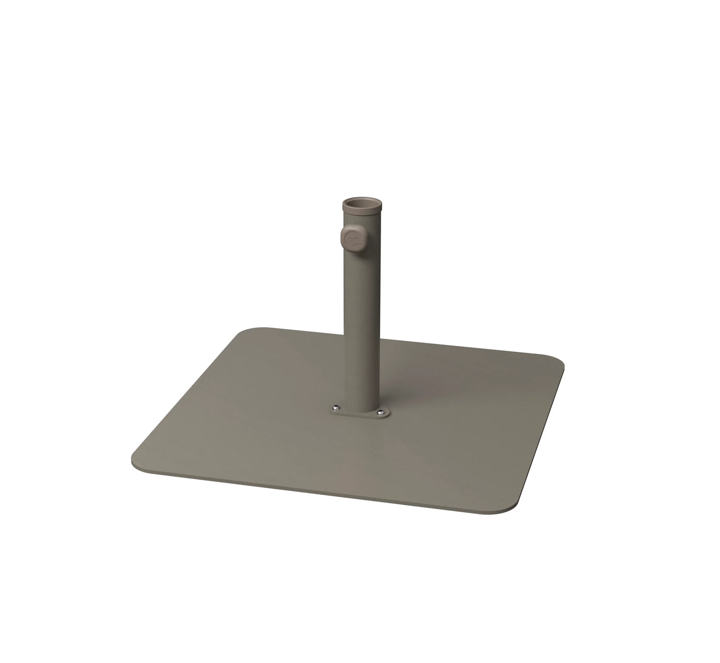 Base para sombrilla Ezpeleta LOOP de 18 kg en color taupe.