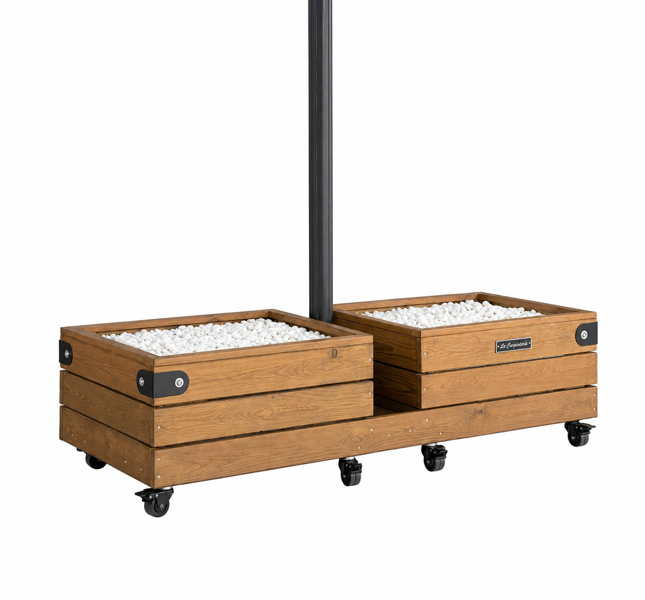 NOVA DUO Parasol Base with Wheels 175 kg