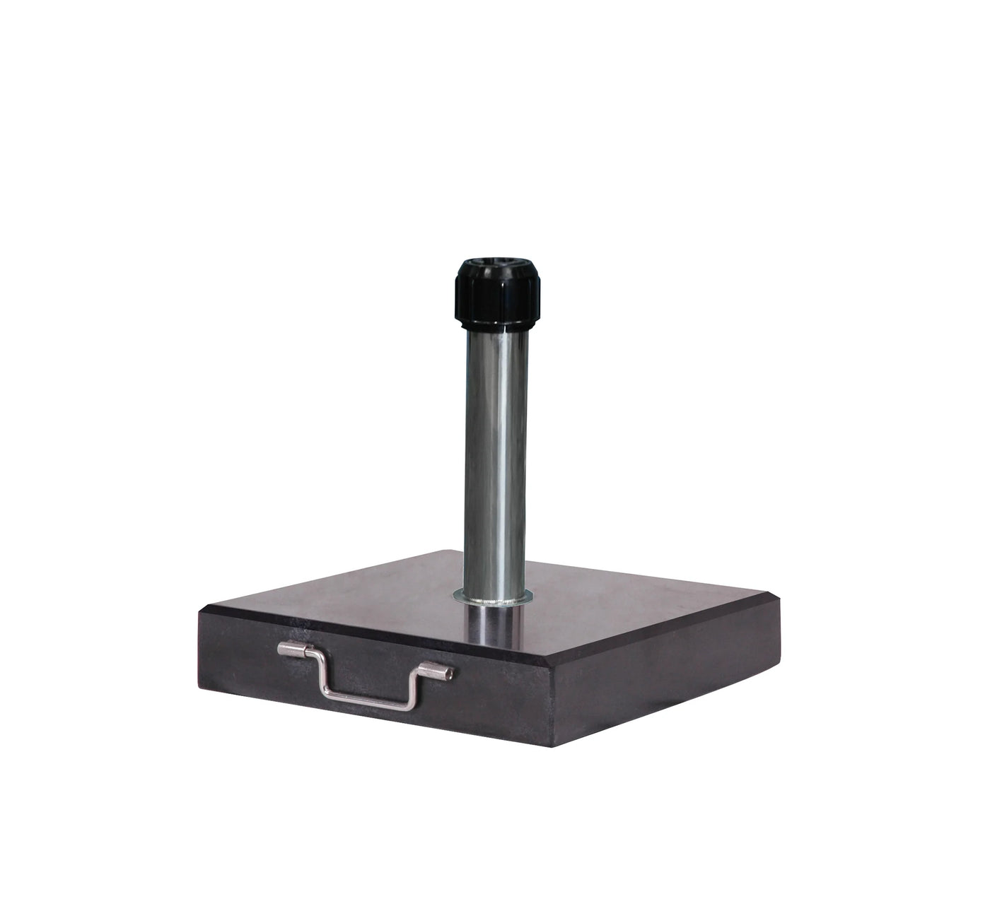 Base de granito ROMA de 40 kg para sombrillas de pie central.