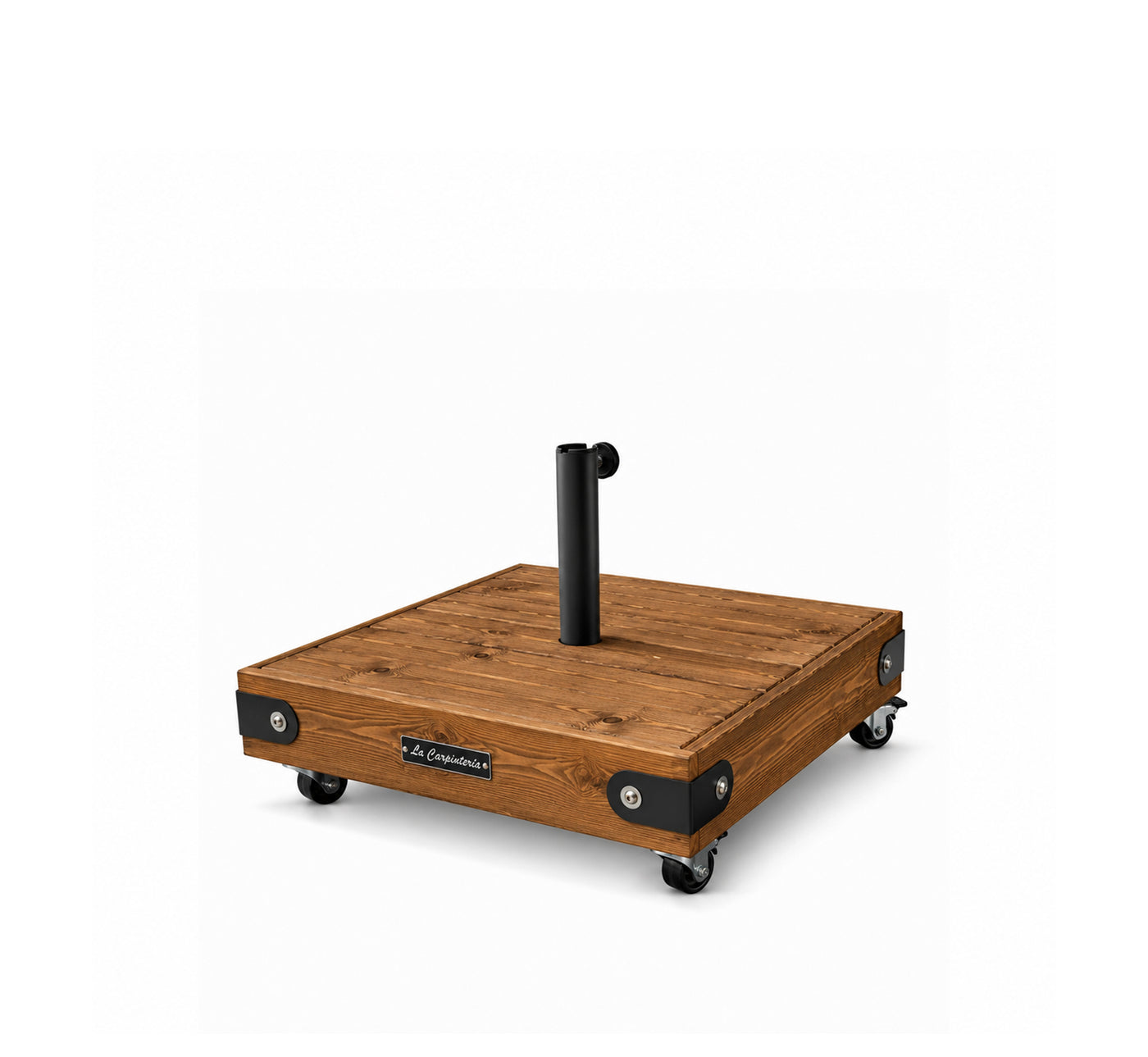 Base para Guarda-Sol BOX 6 com Rodas 50 kg - Pé Central