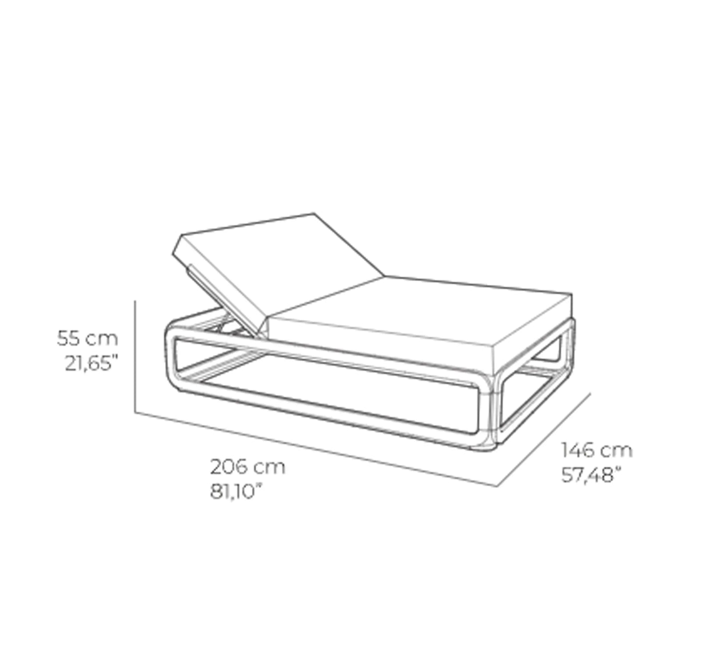 Cama Balinesa NANA de EZPELETA