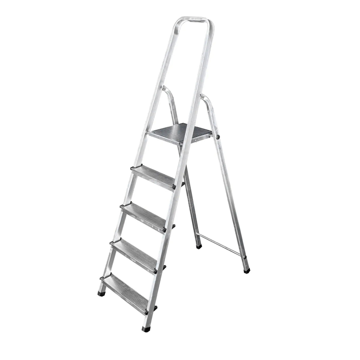 Escalera doméstica de aluminio Mundocies plegable para hogar y oficina certificada EN-131.