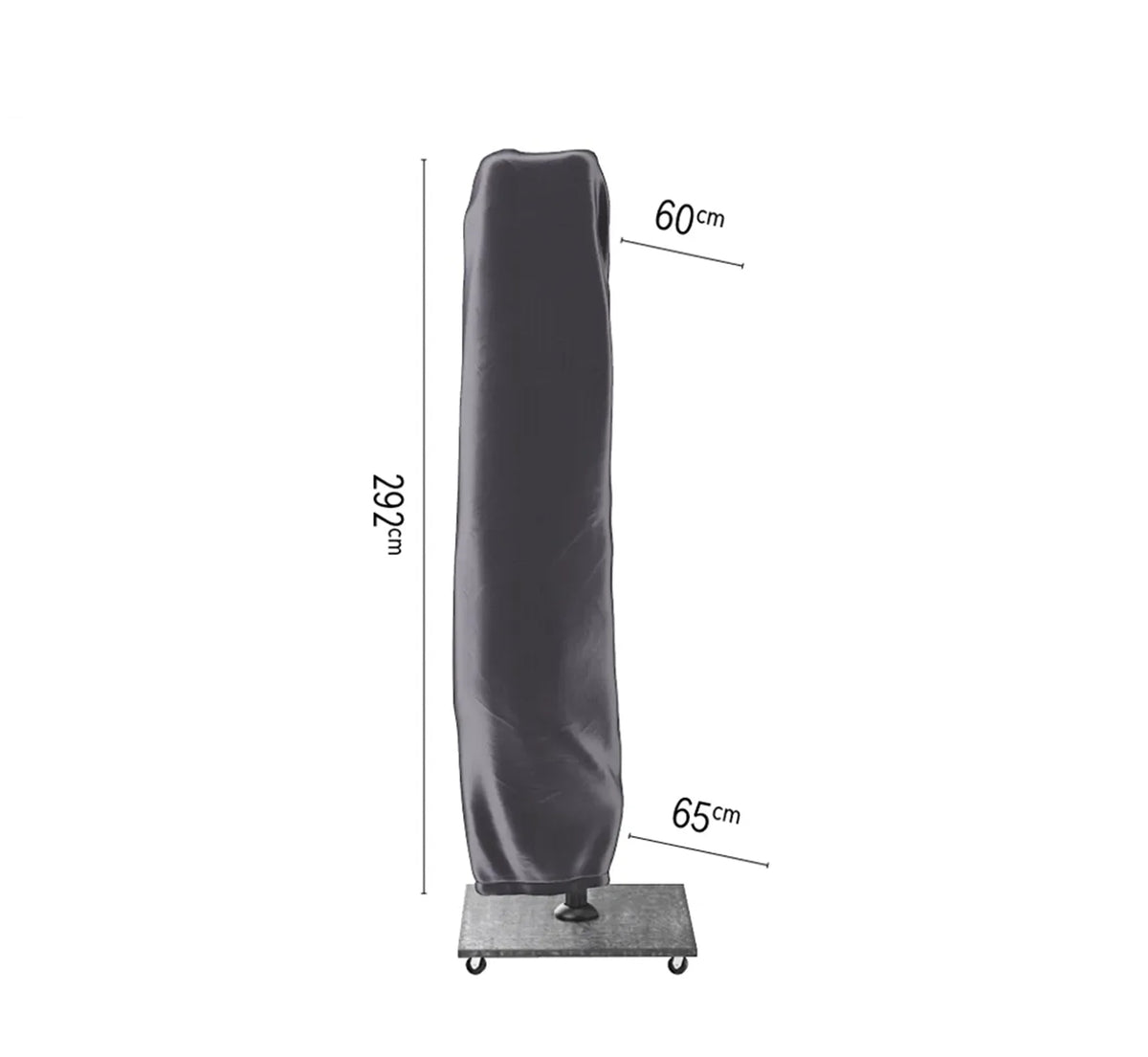 Housse AEROCOVER pour Parasol Pied Lateral XL