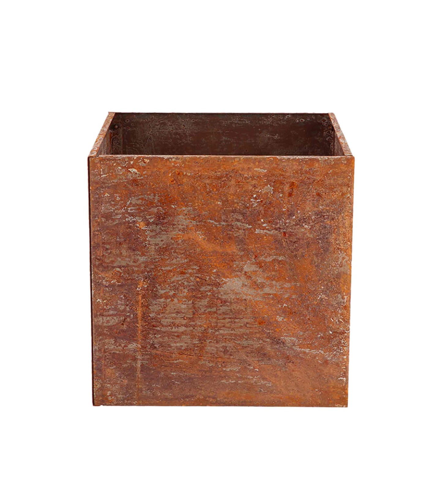 Jardinère en acier corten