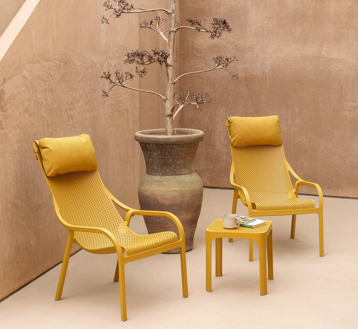 NET LOUNGE armchair by NARDI