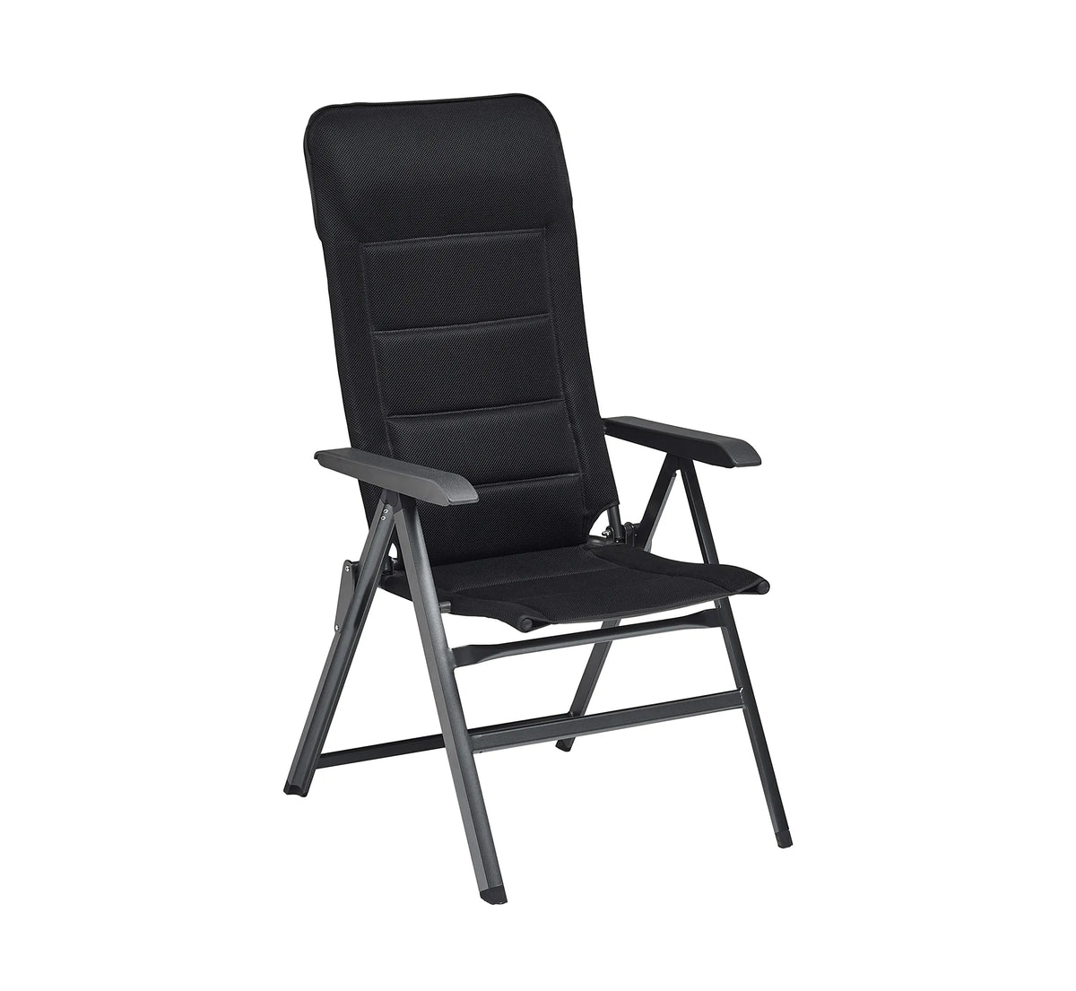 Sillón reclinable SLIGHT de Kettler en color antracita con respaldo alto, ideal para mobiliario exterior de diseño.
