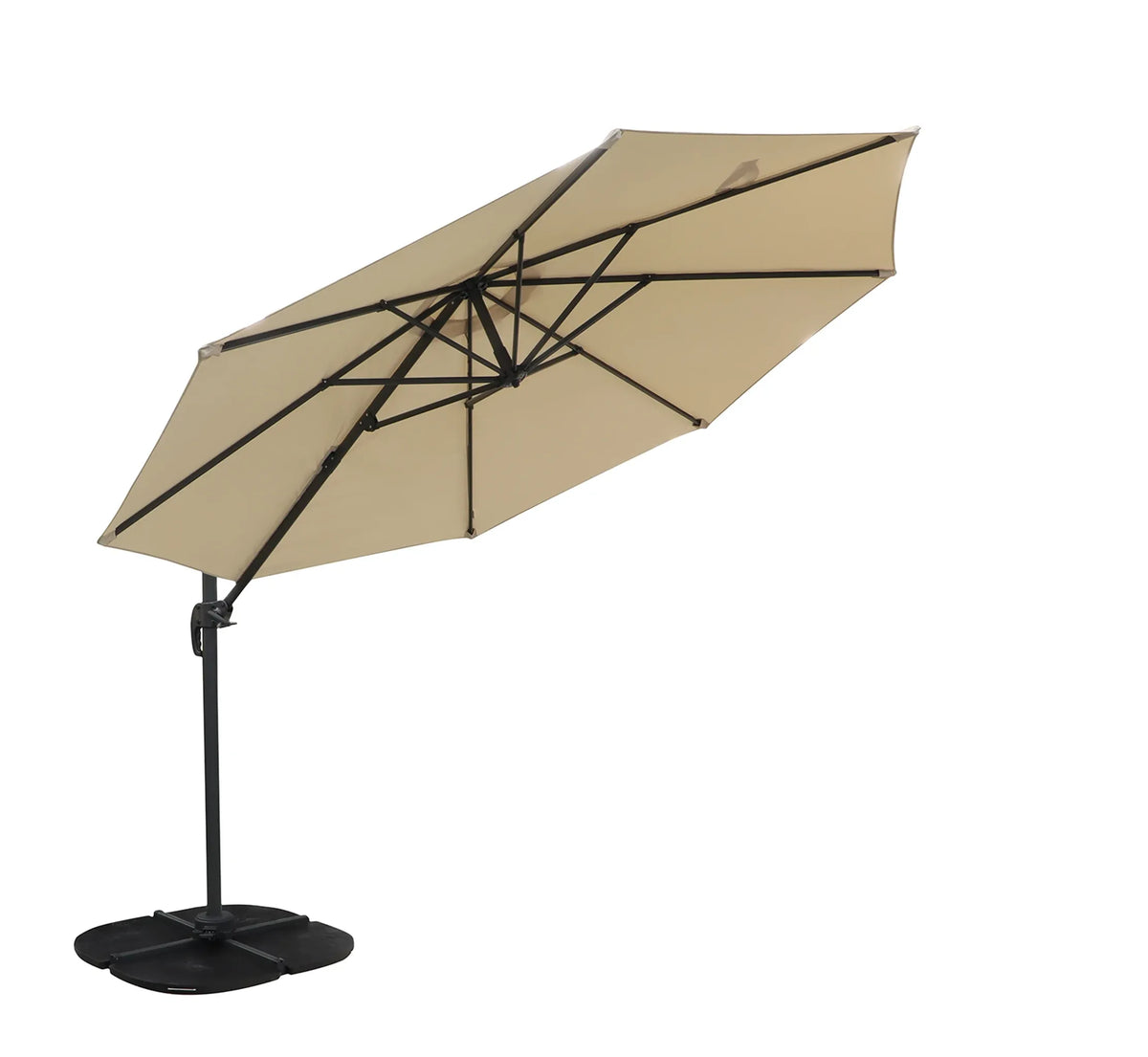 Guarda-Sol de Haste Lateral ROMA Ø300 cm