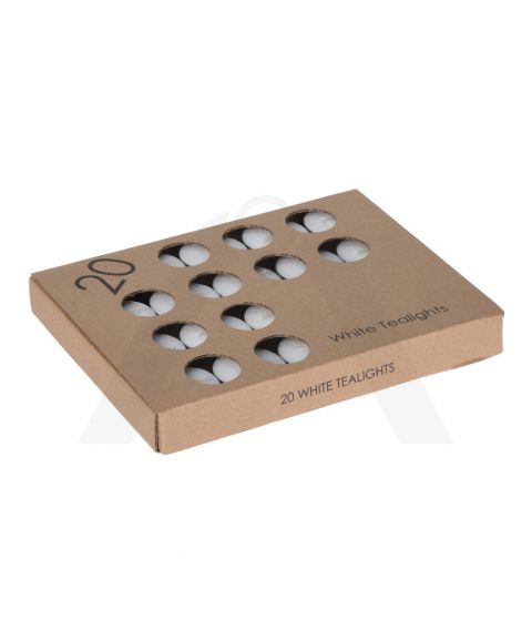 VELAS DE TÉ, ESTUCHE 20 UNIDADES VELAS DE TÉ, ESTUCHE 20 UNIDADES