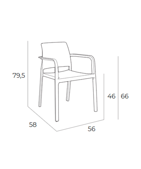 Silla de Exterior DOCK de EZPELETA