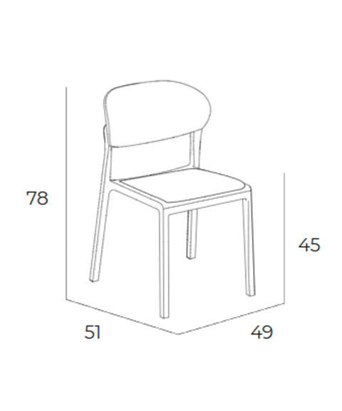 Silla de Exterior BAKE de EZPELETA