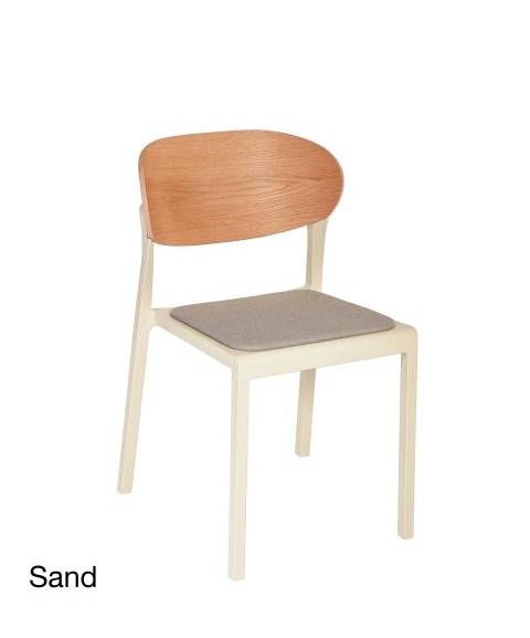 Silla de Exterior BAKE WOOD de EZPELETA Silla de Exterior BAKE WOOD de EZPELETA