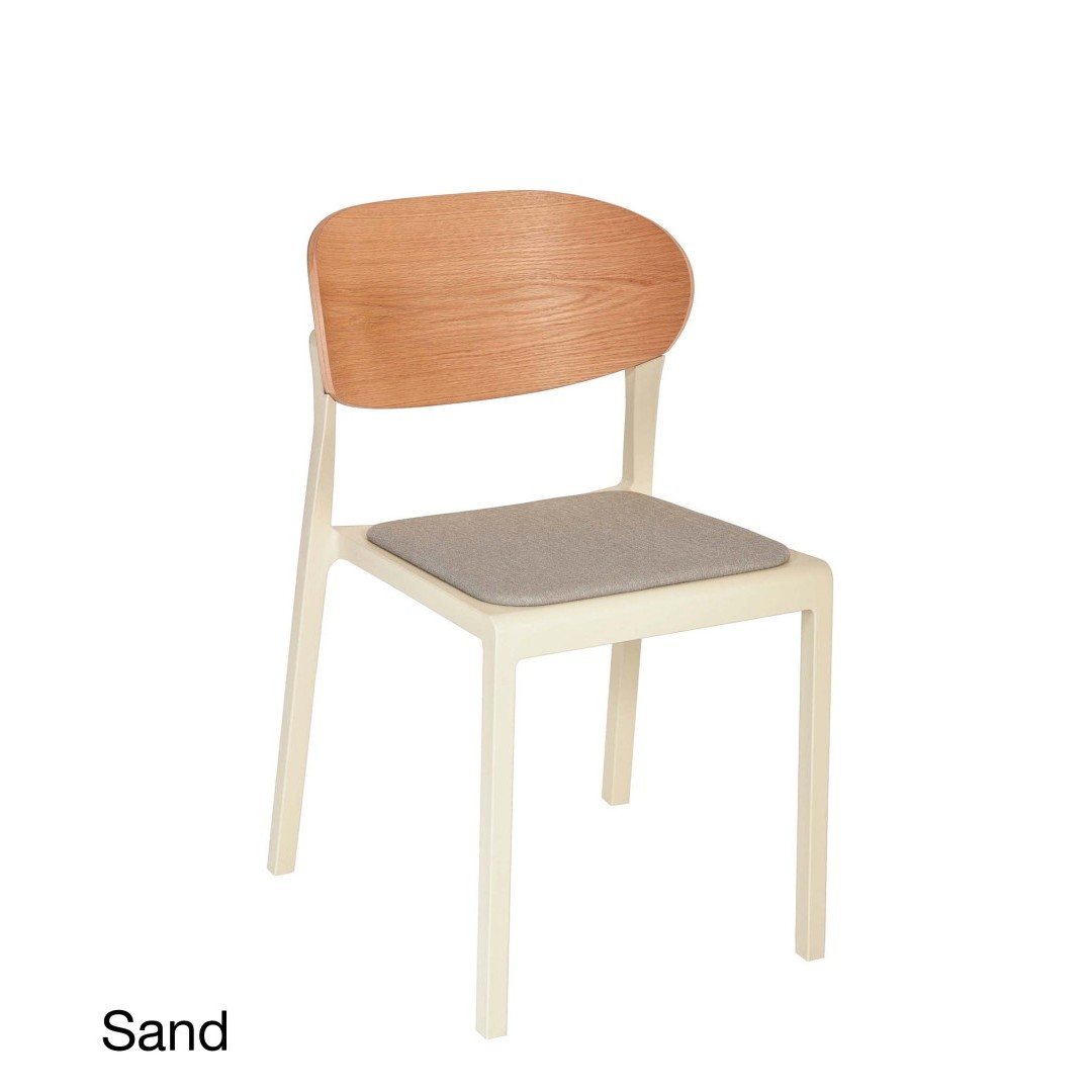 Silla de Exterior BAKE WOOD de EZPELETA