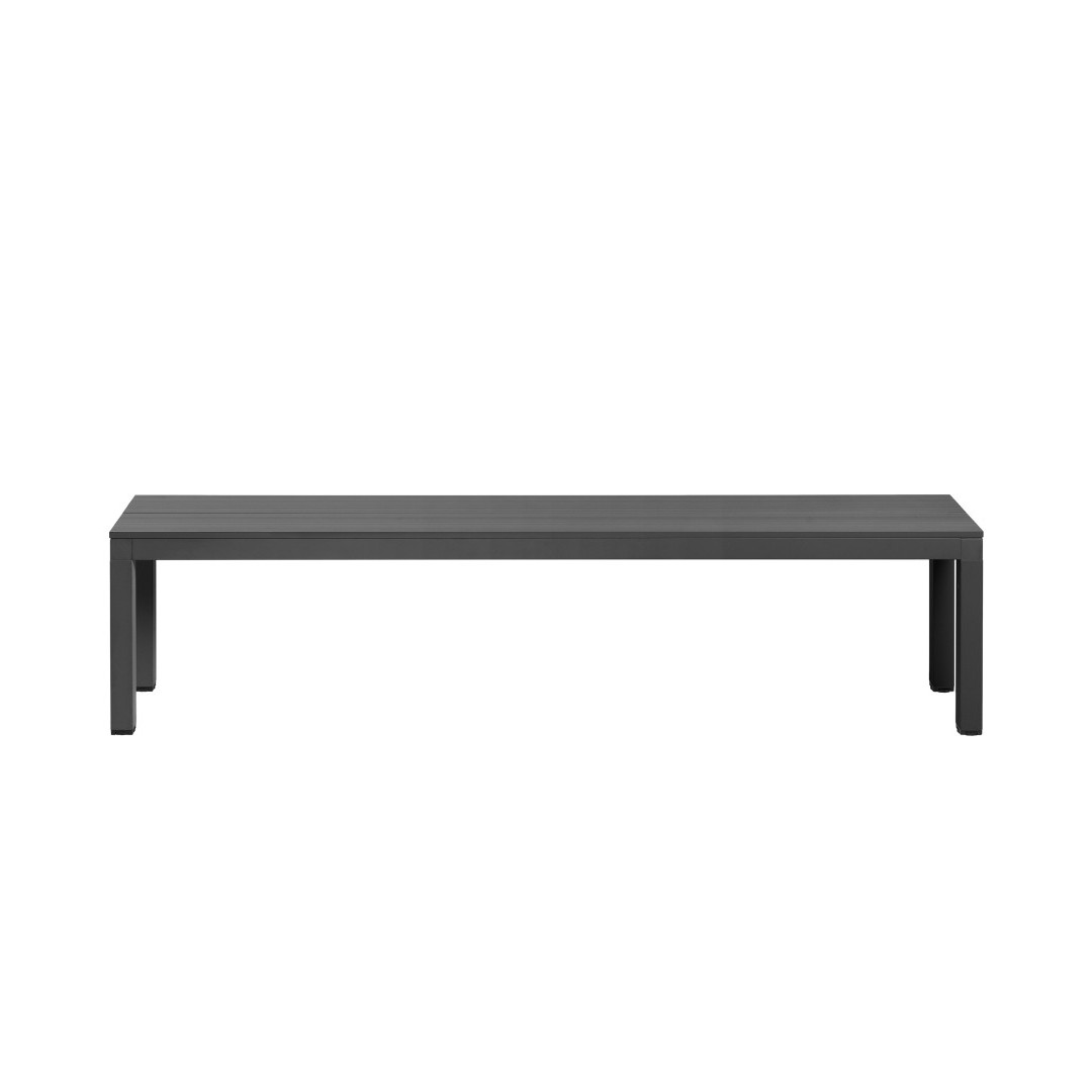 Banco de Aluminio para Mesa RIO de NARDI 3 Plazas Banco de Aluminio para Mesa RIO de NARDI 3 Plazas
