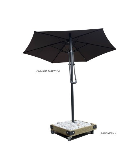 Base Parasol NOVA 6 con Ruedas 50kg Base Parasol NOVA 6 con Ruedas 50kg