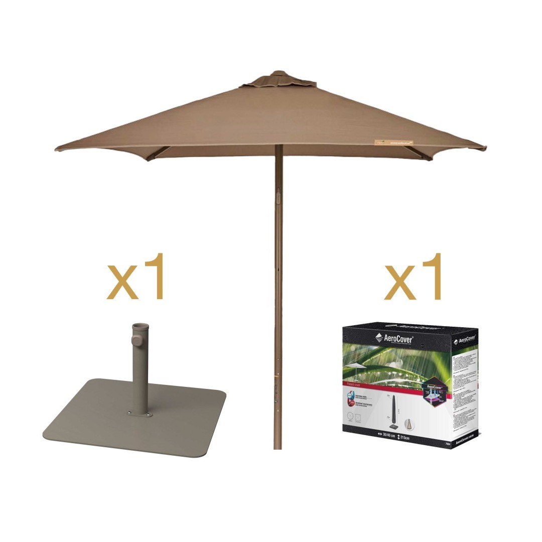 Pack Parasol EOLO + Base LOOP de EZPELETA + Funda Pack Parasol EOLO + Base LOOP de EZPELETA + Funda