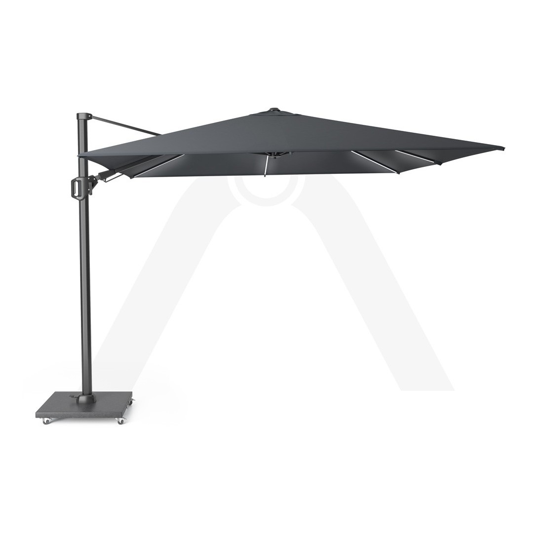 Parasol de Pie Lateral CHALLENGER GLOW LEDS 3x3 m
