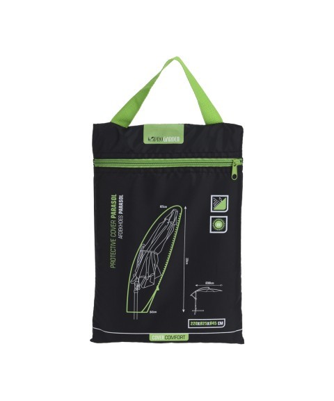 Pack Sombrilla MARIOLA + 4 Bases + Funda BASIC