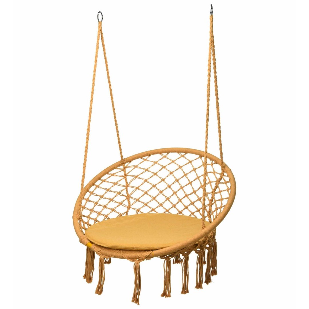 Silla Colgante con Cojín Silla Colgante con Cojín