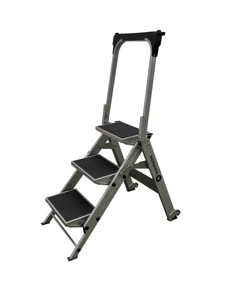 Escalera Taburete Peldaño Ancho JUMBO