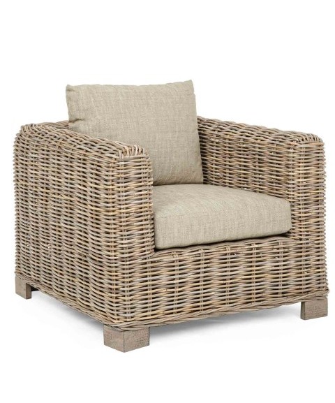 Sillón de Ratán FORTALEZA de BIZZOTTO