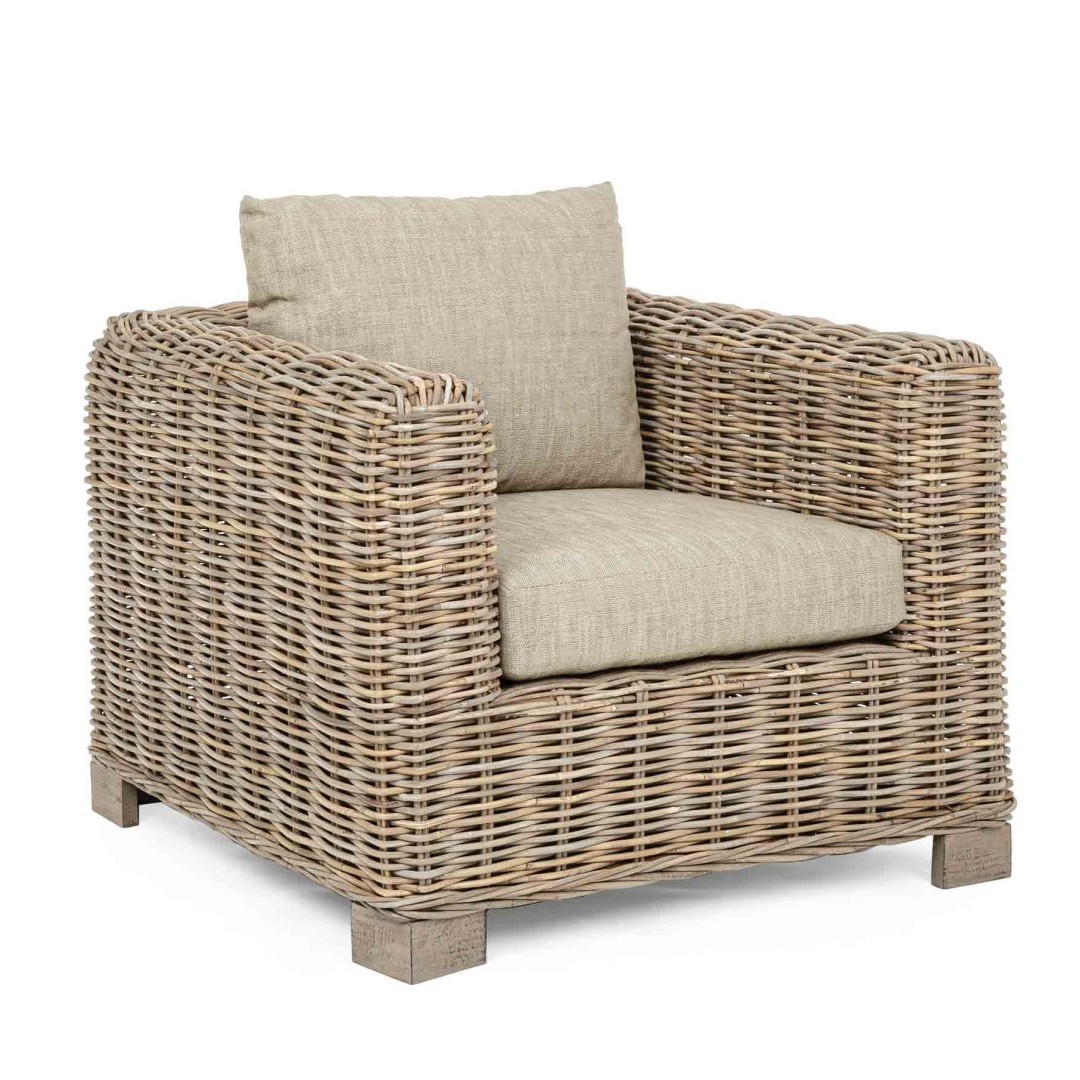 Sillón de Ratán FORTALEZA de BIZZOTTO