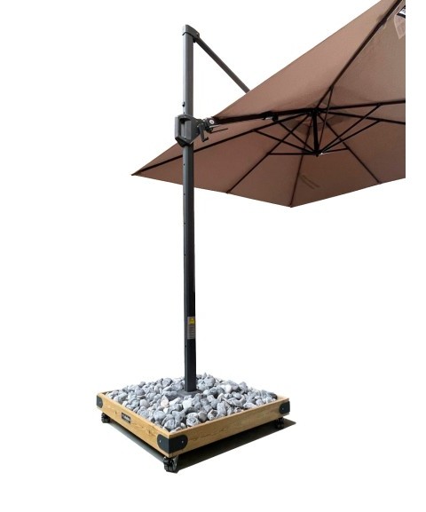 Pack Parasol VOYAGER + Base NOVA 8