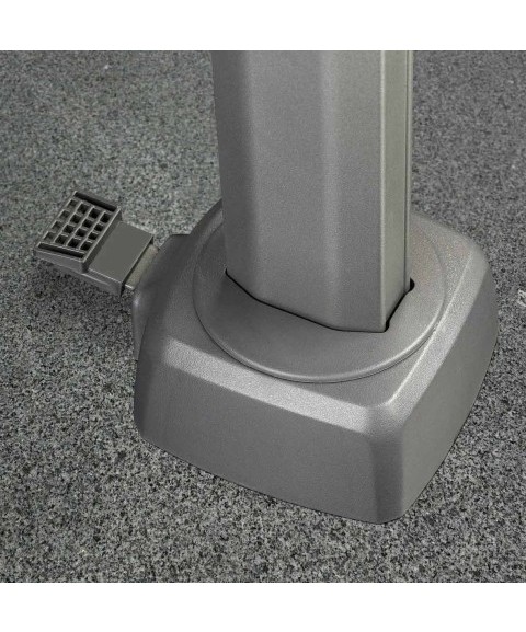 Parasol de Pie Lateral CHALLENGER GLOW LEDS 3x3 m