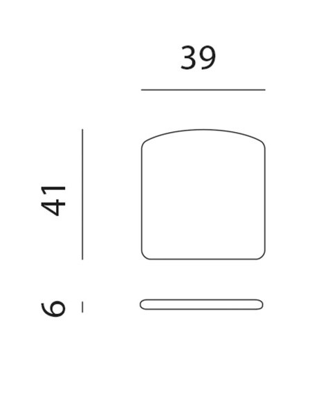 Silla de Exterior BIT de NARDI - Cojín