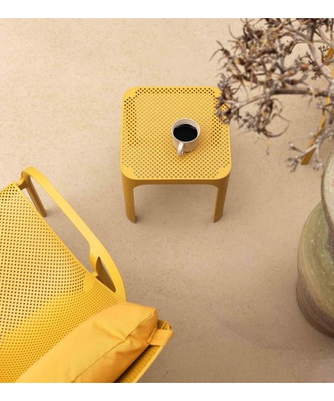 Mesa Baja NET Cuadrada de NARDI