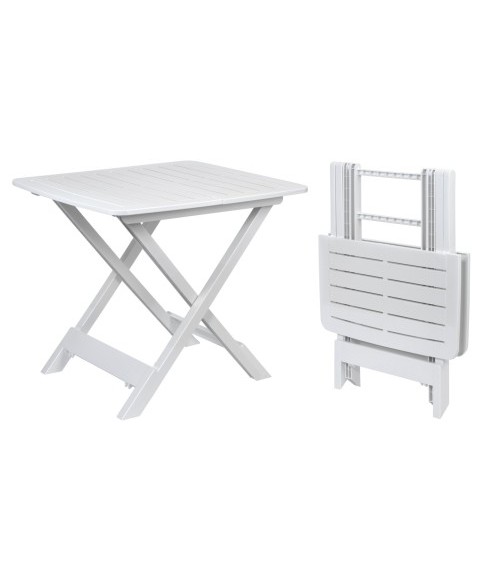 Mesa Baja Plegable de Resina