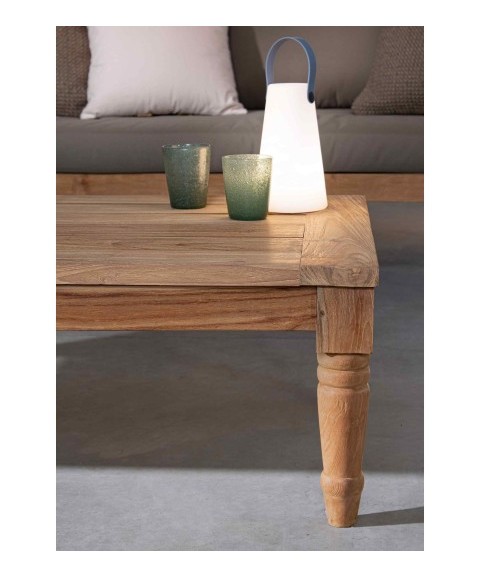 Mesa de Centro BALI de Madera de Teca de BIZZOTTO
