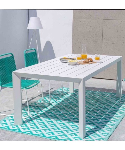 Mesa IO de Aluminio 6 - 8 Plazas