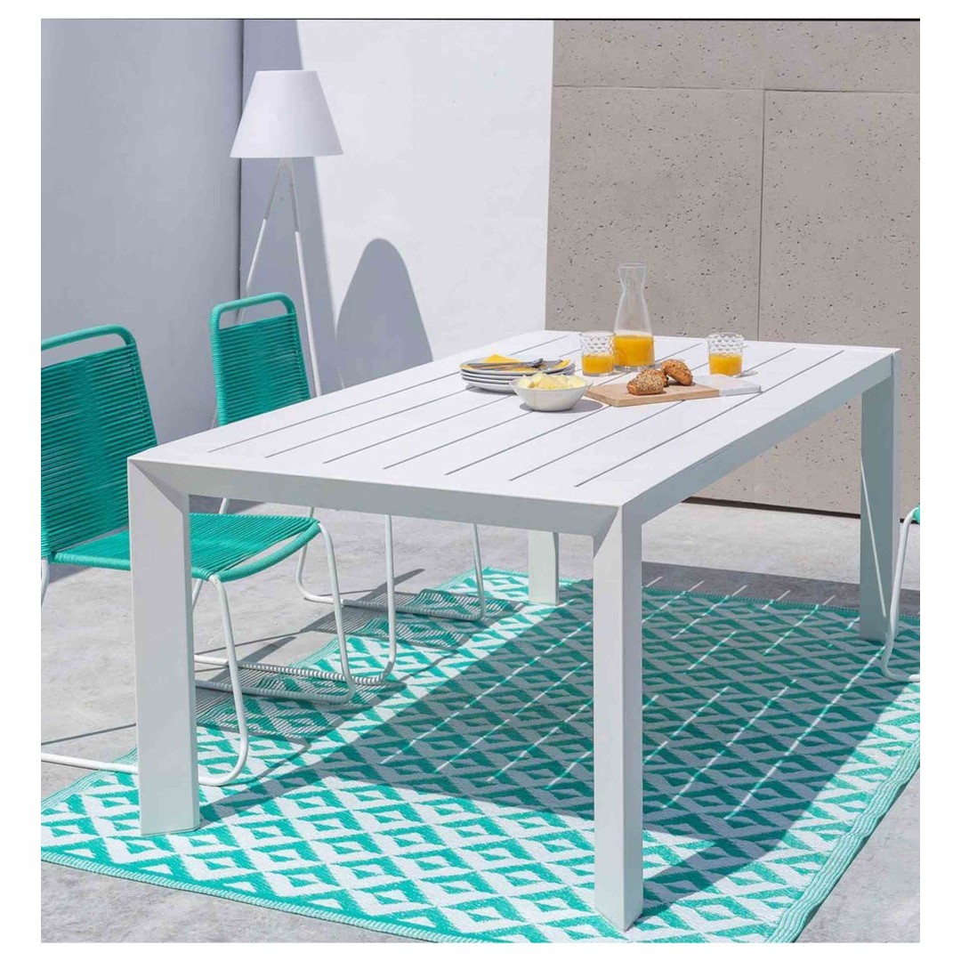 Mesa IO de Aluminio 6 - 8 Plazas