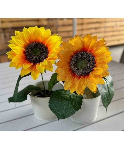 Pareja de Girasoles Decorativa