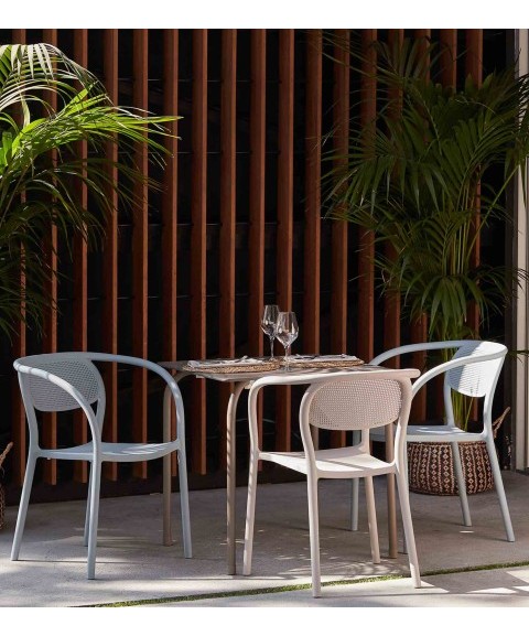 Mesa RODAS de EZPELETA 4 Plazas