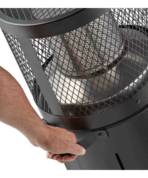 Estufa de Exterior de Gas POLO BLACK 2.0 de ENDERS