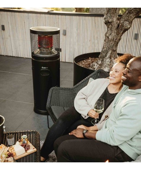 Estufa de Exterior de Gas POLO BLACK 2.0 de ENDERS