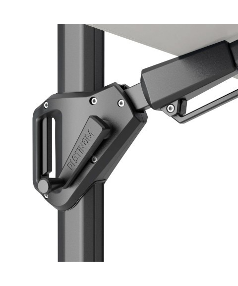 Parasol de Pie Lateral CHALLENGER GLOW LEDS 3x3 m