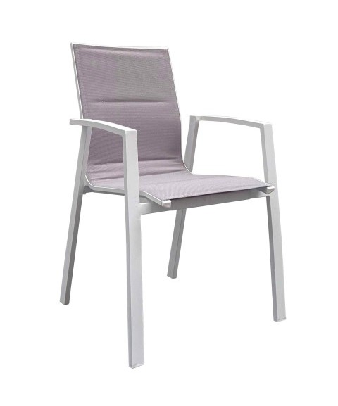 Silla de Exterior MADRID de Aluminio