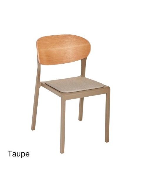 Silla de Exterior BAKE WOOD de EZPELETA