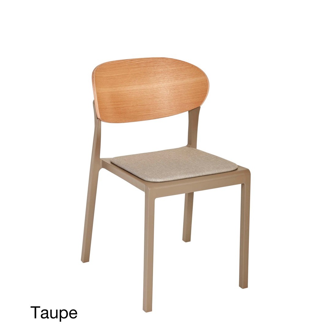 Silla de Exterior BAKE WOOD de EZPELETA