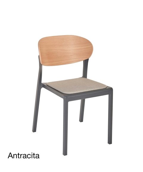 Silla de Exterior BAKE WOOD de EZPELETA