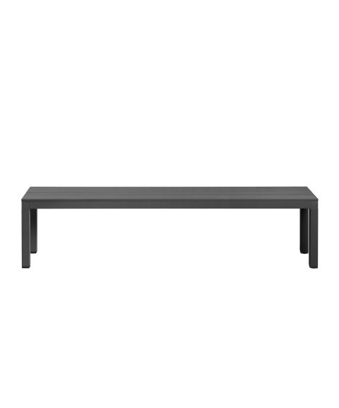 Banco de Aluminio para Mesa RIO de NARDI 3 Plazas