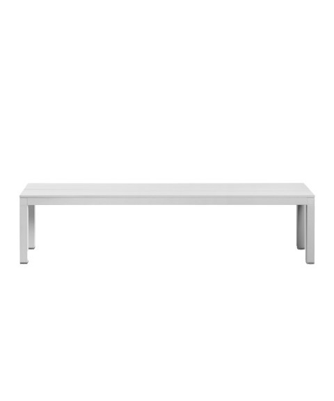 Banco de Aluminio para Mesa RIO de NARDI 3 Plazas