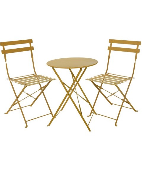 Conjunto MOSTAZA de Metal