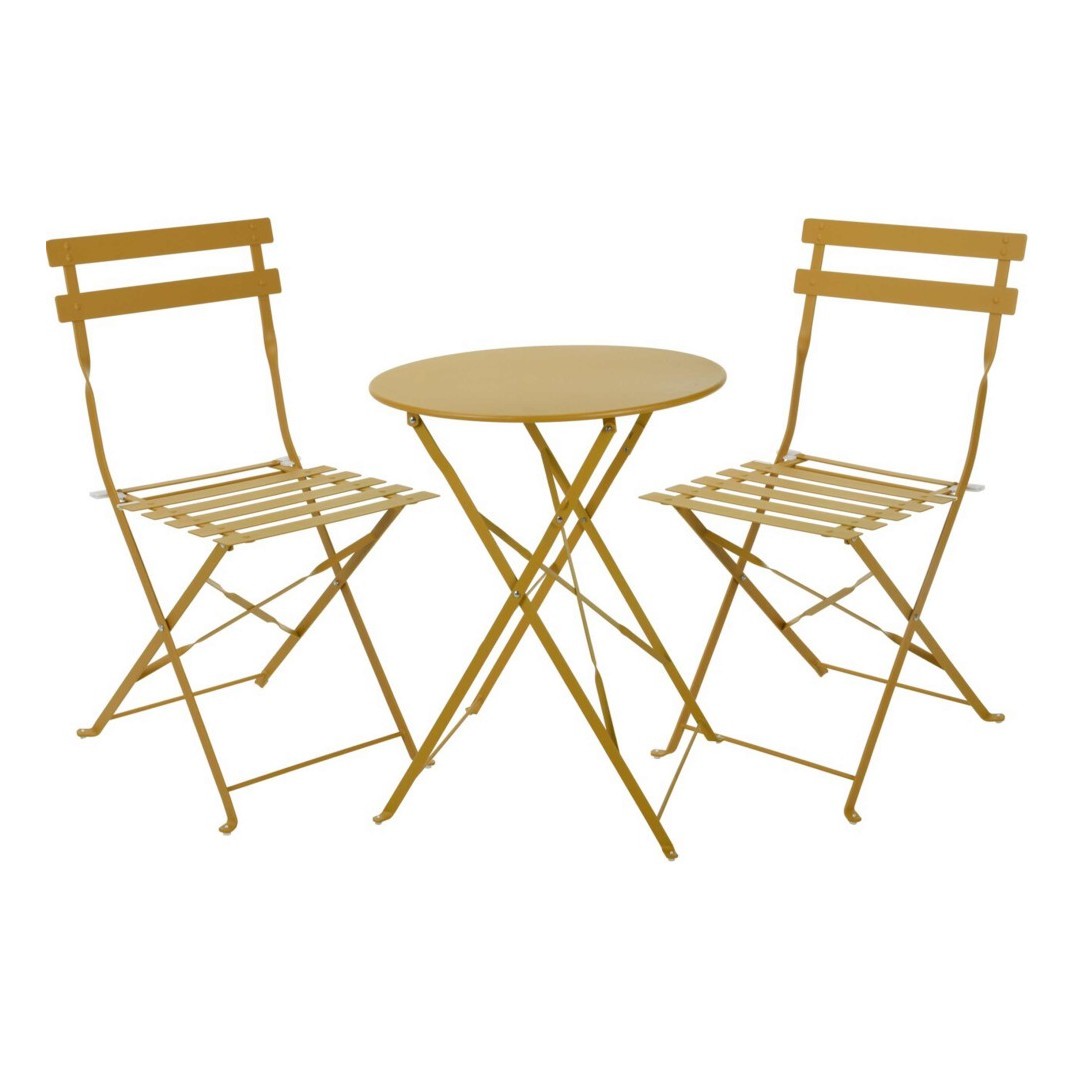 Conjunto MOSTAZA de Metal