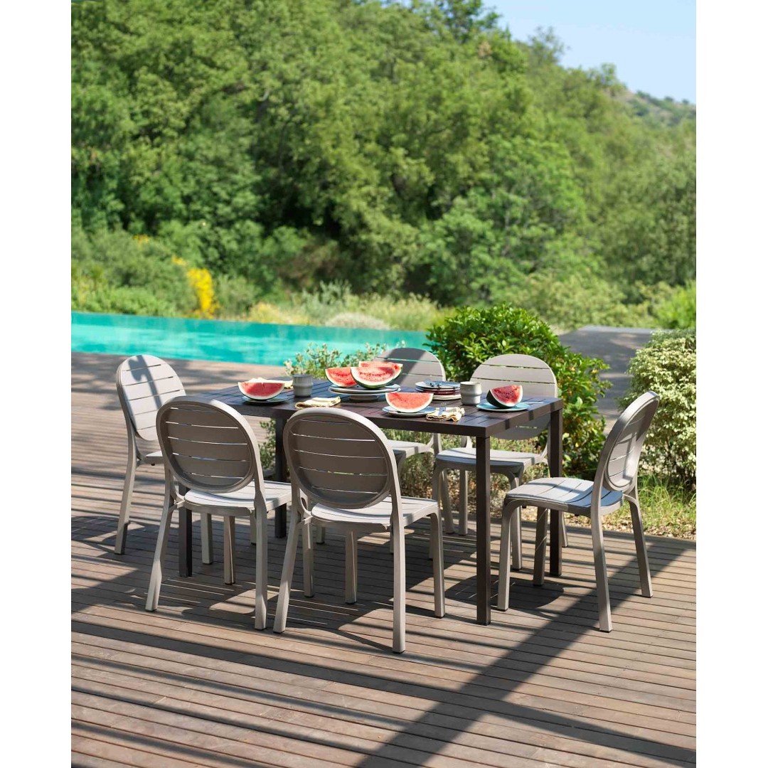 Mesa CUBE Rectangular de NARDI 6 - 8 Plazas