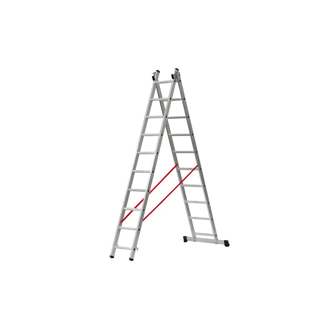 Escalera de Aluminio 2 Tramos Premium