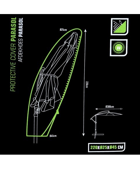 Funda BASIC para Sombrillas de Pie Lateral